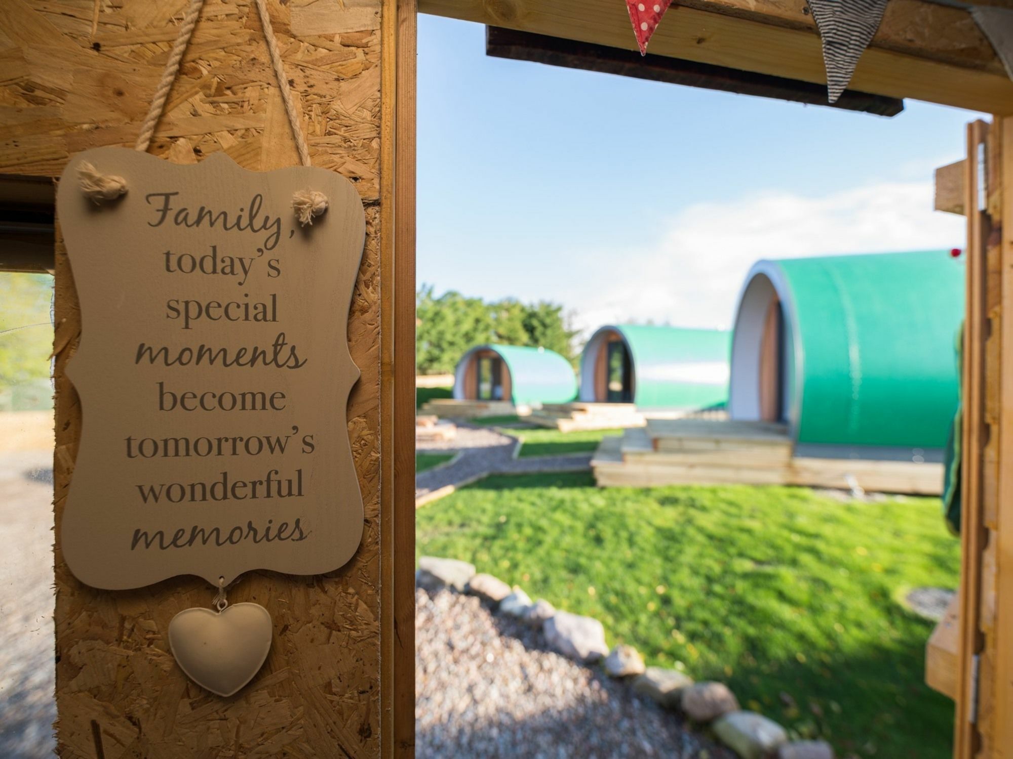 Inverness Glamping Exterior foto
